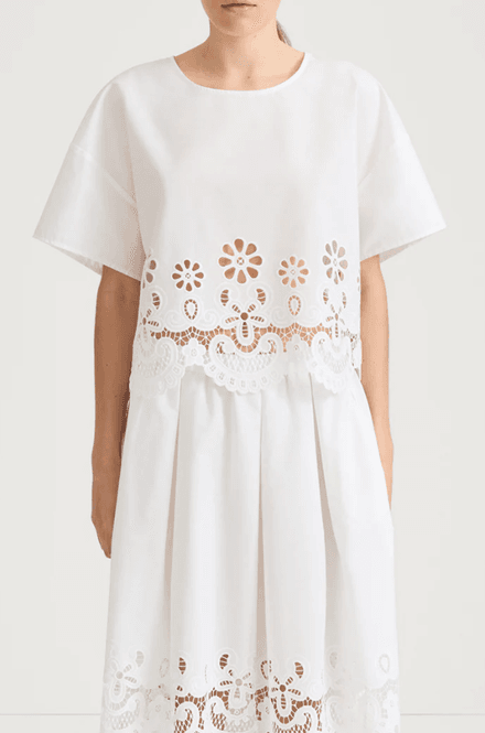 Hovedbilde Stylein JASSIRA BLOUSE - WHITE