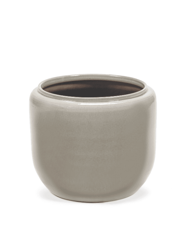 Flower Pot S Grey Costa/ Serax