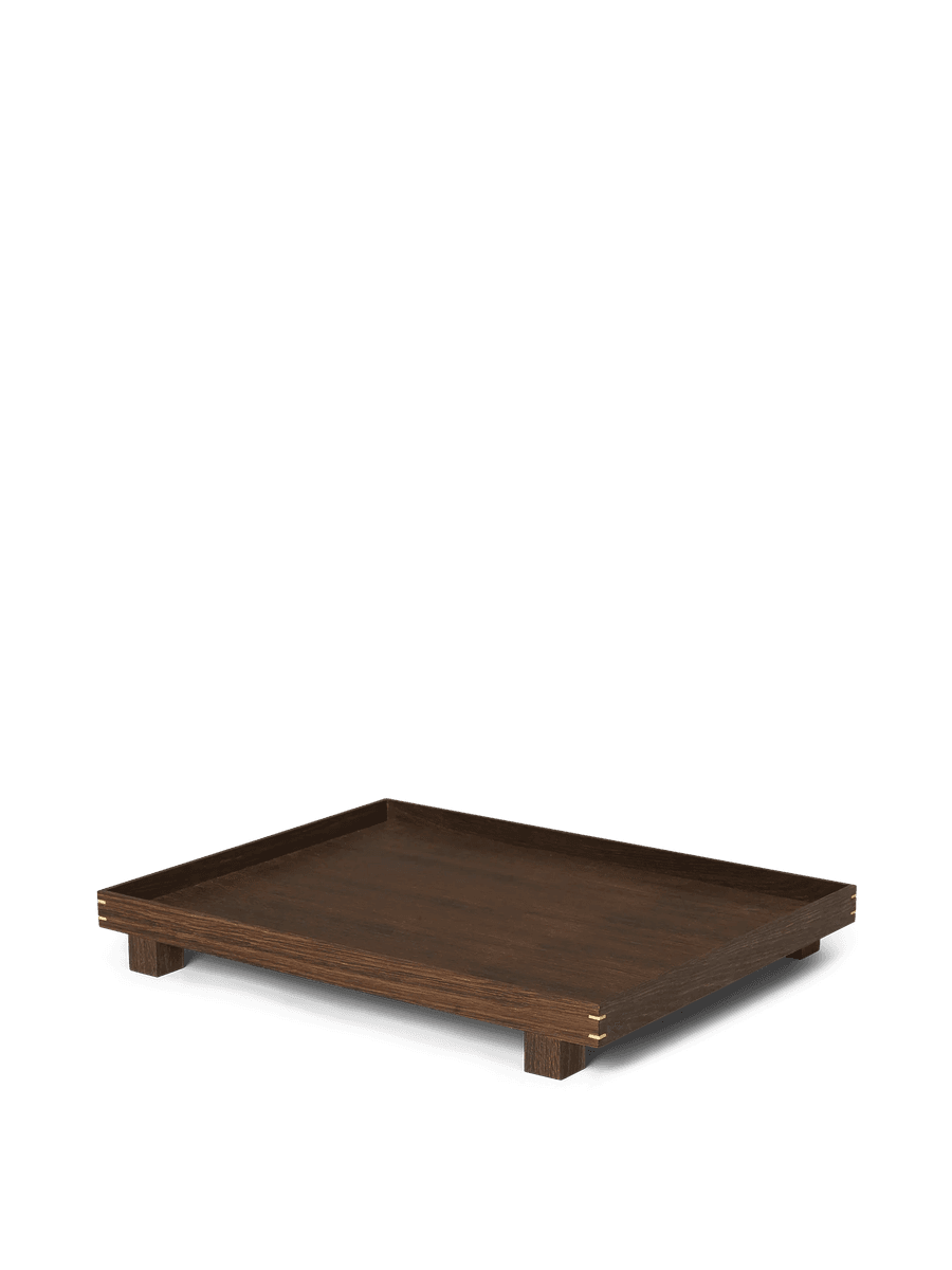Bon Wooden Tray - Large - Smoked Oak/ Ferm Living
