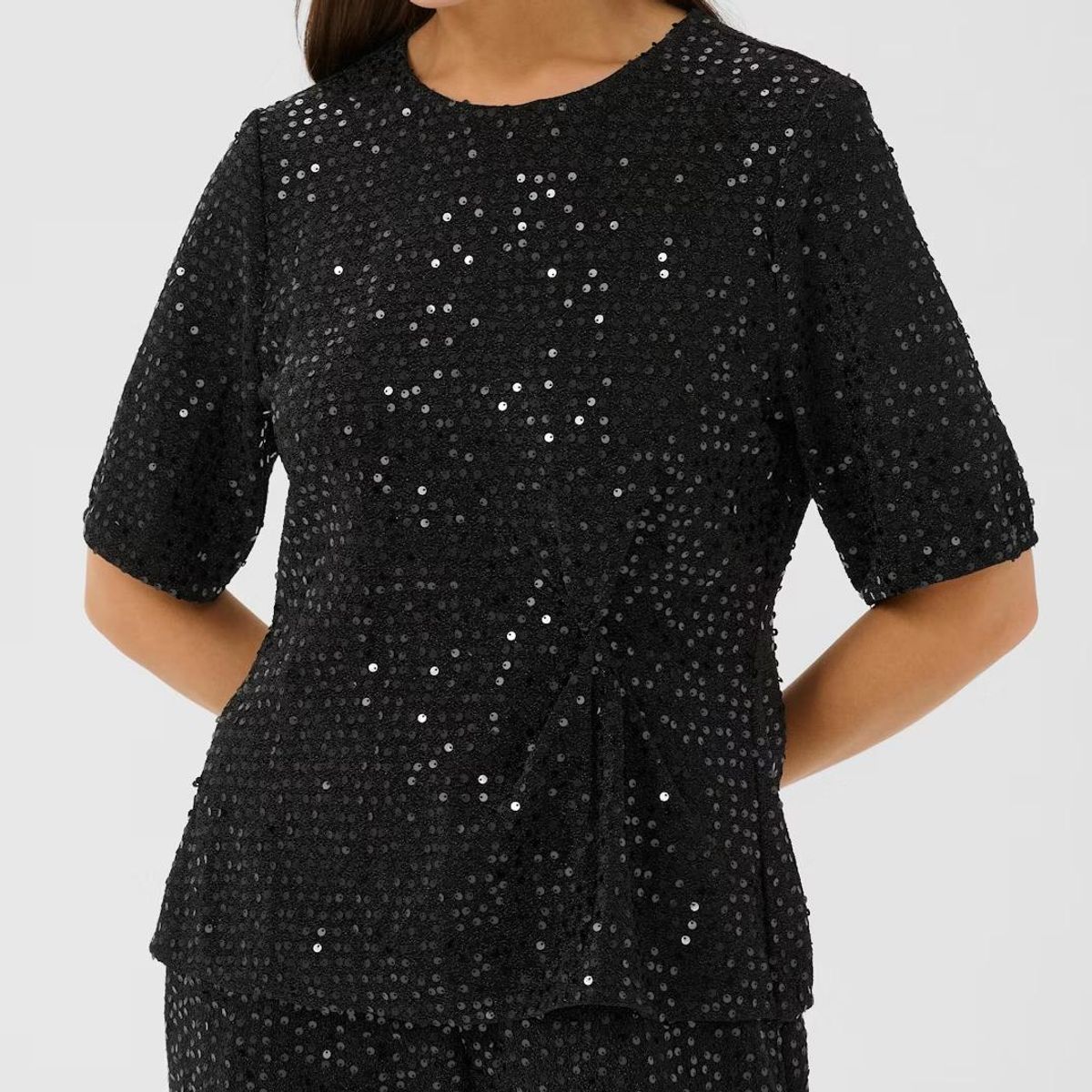 CUtamera Sequin Blouse Culture