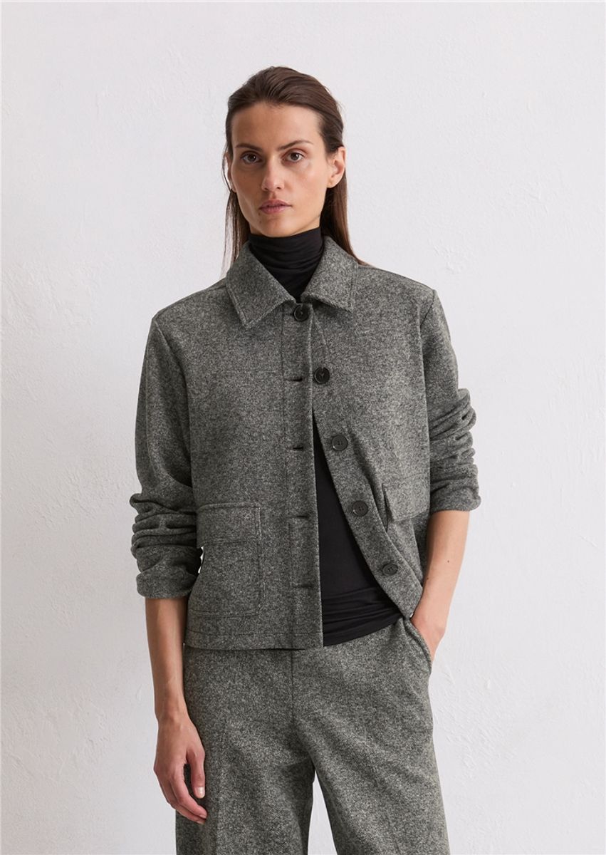 Tweed jersey jacket/ Marc O`Polo