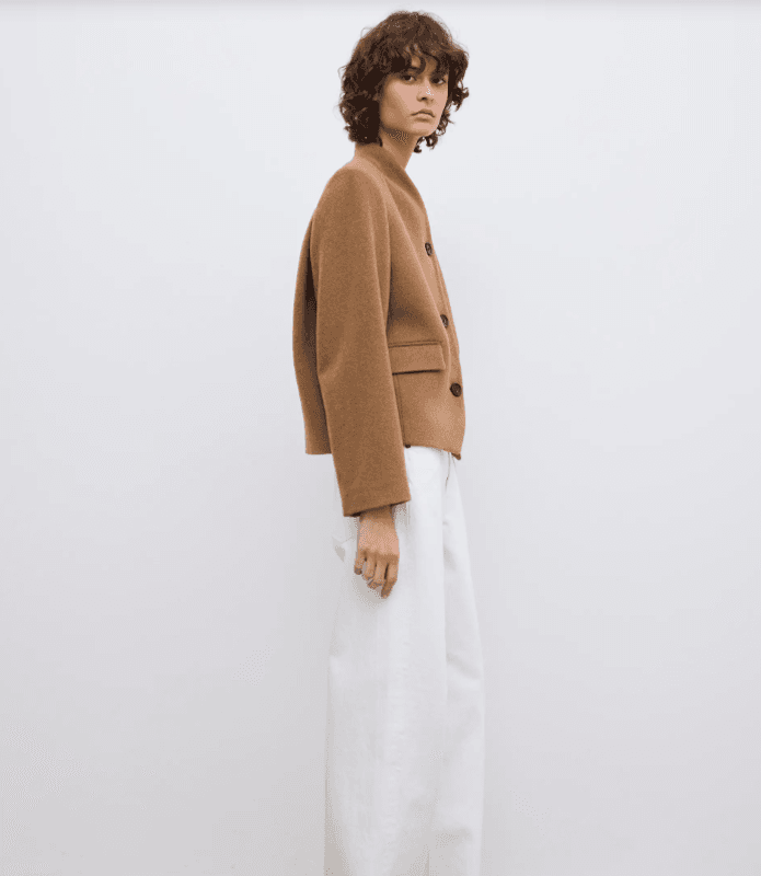 Short Curved Jacket Caramel/ Dagmar
