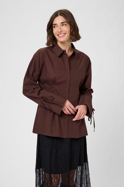 Hovedbilde CUallison Olena Fitted Shirt brown/ Culture