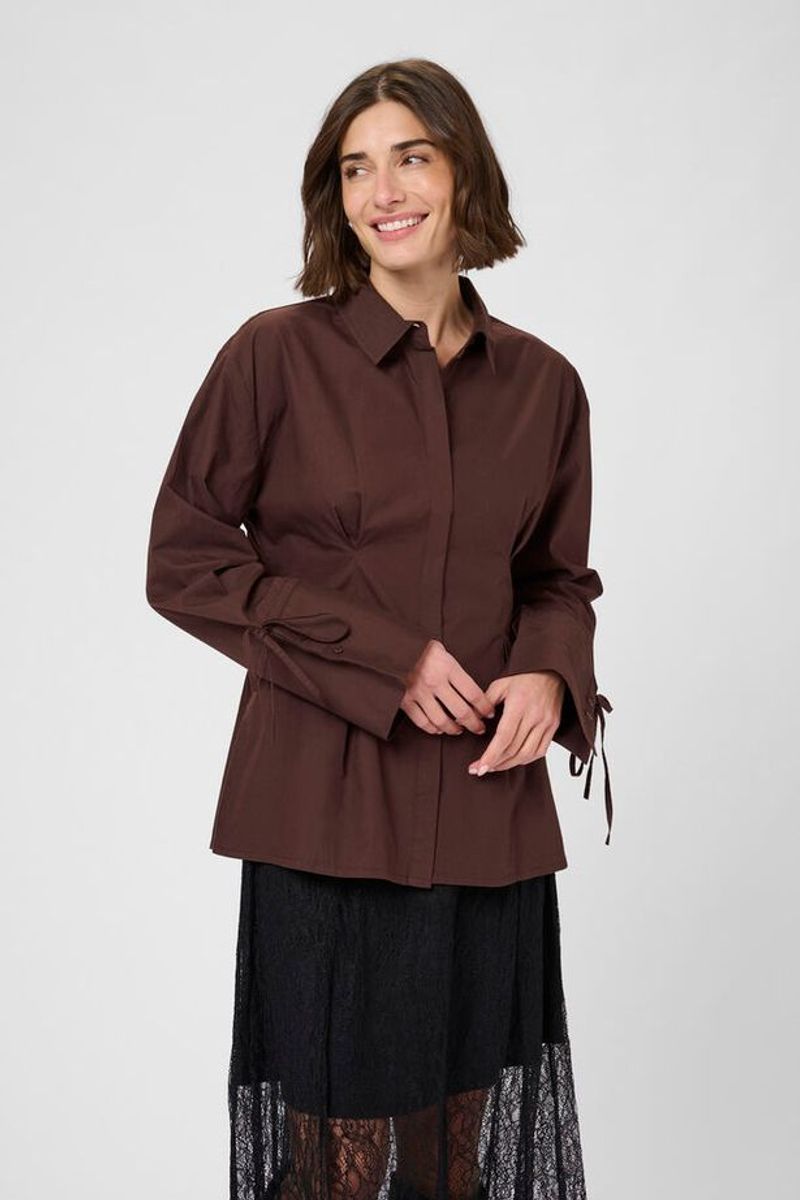 CUallison Olena Fitted Shirt brown/ Culture