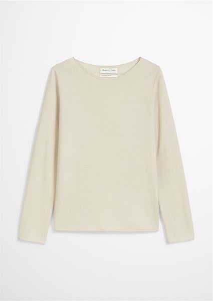 Hovedbilde Knitted sweater merino wool natural stone/ Marc ...