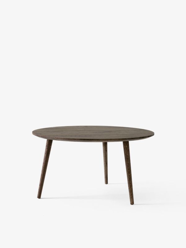 In Between Coffee Table SK15 Ø90 cm H48 cm Smoked oiled oak/ &tr