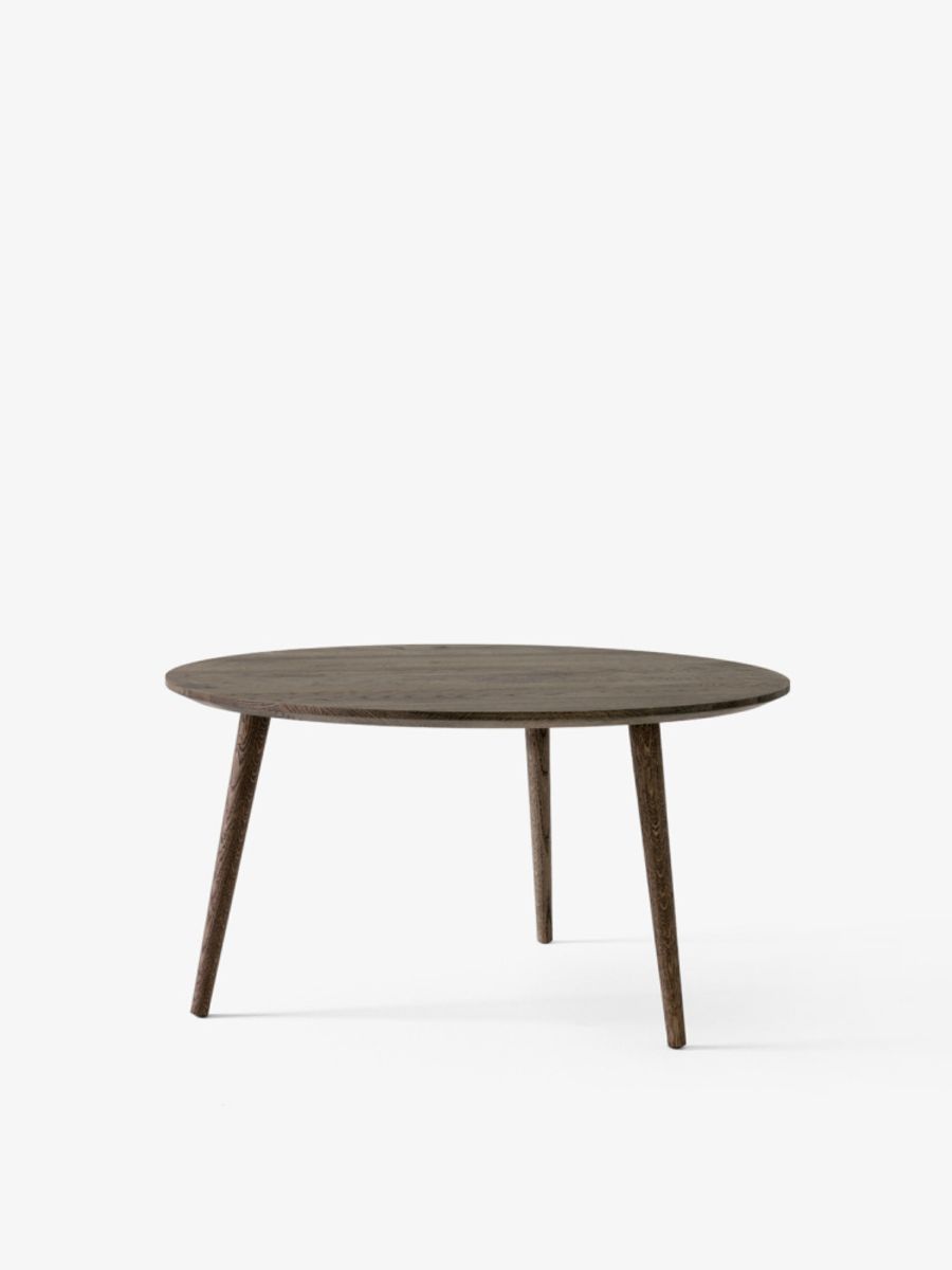 In Between Coffee Table SK15 Ø90 cm H48 cm Smoked oiled oak/ &tr