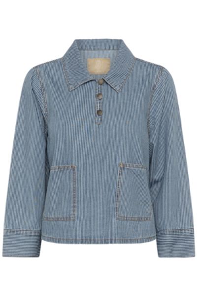 Hovedbilde Culture CUayna Shirt - Blue/White Stripe