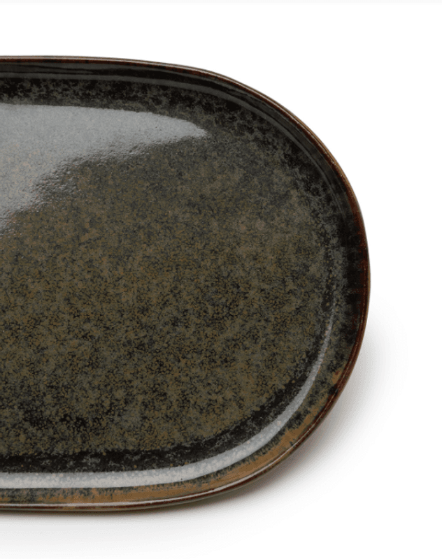 Tapas Plate S Indi Grey Surface/ Serax