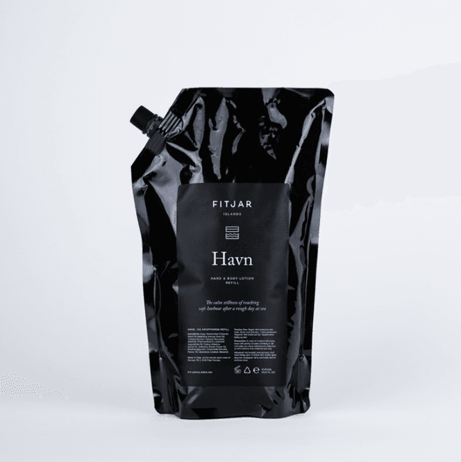Hovedbilde Havn hånd- og kroppskrem 1L Refill/ Fitjar ...