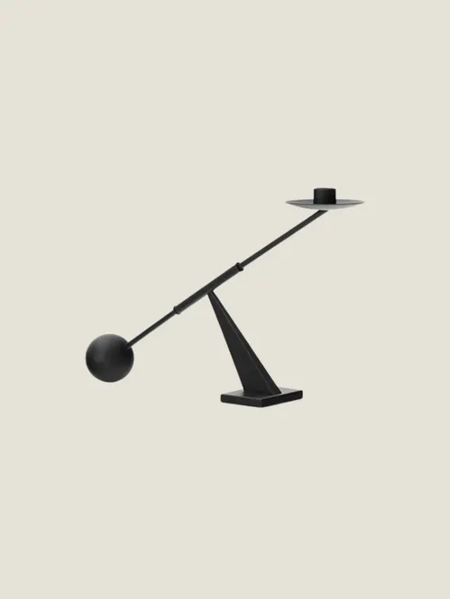 Hovedbilde Audo Interconnect Candle Holder  Small - Black