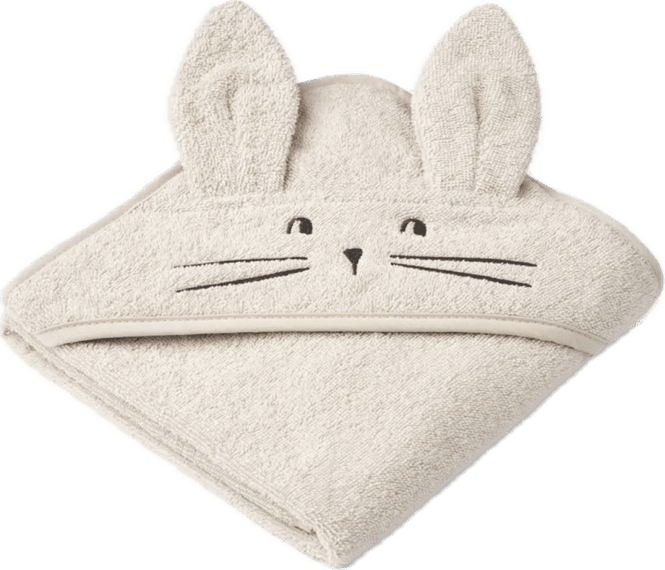 Hovedbilde Barnehåndkle. 5060 Sandy Albert Rabbit Hooded ...