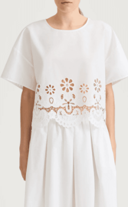Hovedbilde Stylein JASSIRA BLOUSE - WHITE