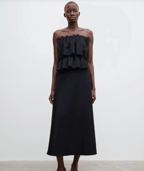 Hovedbilde Sculpted tube dress black/ Dagmar