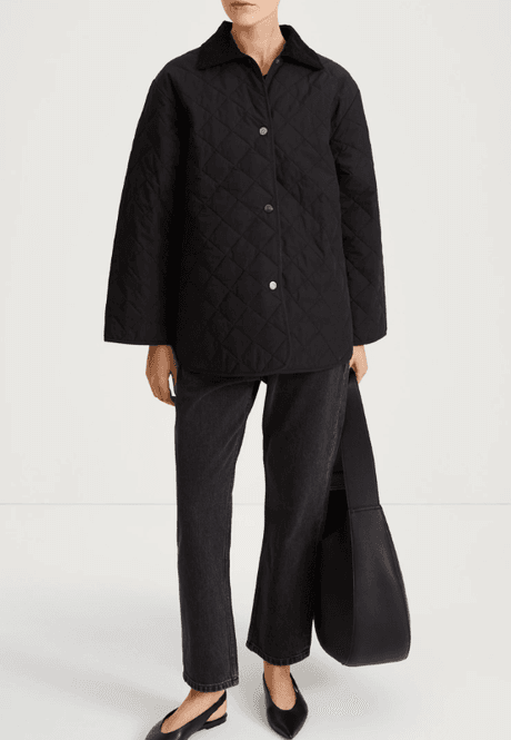 Hovedbilde SABRIA QUILTED JACKET - BLACK/ Stylein