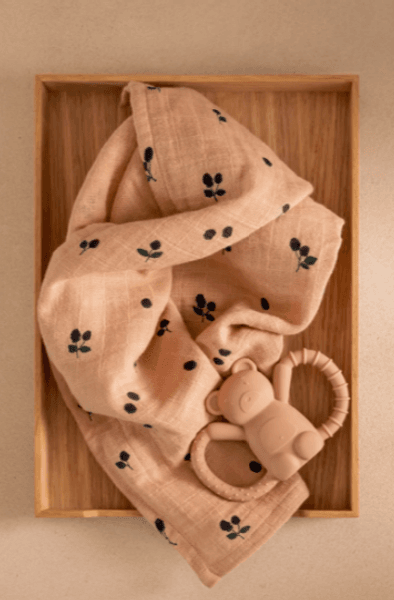 Hovedbilde Lewis Muslin Cloth 2-Pack Mini Berry / Pale ...