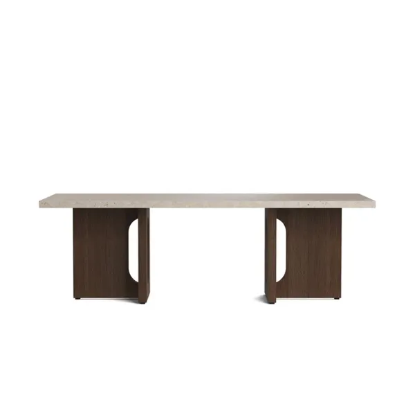 Bilde av Androgyne Lounge Table, dark stained oak/kunis ...