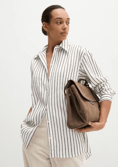 Hovedbilde Marc O`Polo Striped Shirt - Offwhite