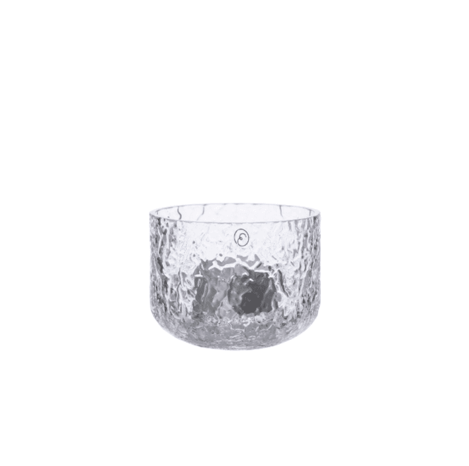 Hovedbilde Ernst Ljuslykta mönstrat glas d8 h6 cm