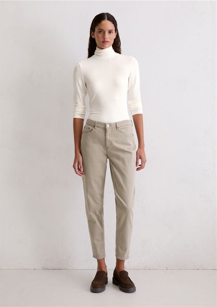 Hovedbilde Denim trouser, slim fit, cropped length, high ...