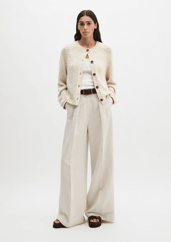 Marc O`Polo Cardigan oversized - Grey Silk