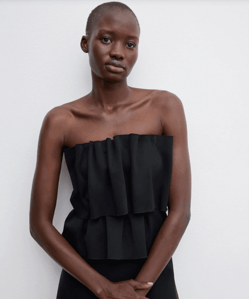 Hovedbilde Sculpted tube dress black/ Dagmar