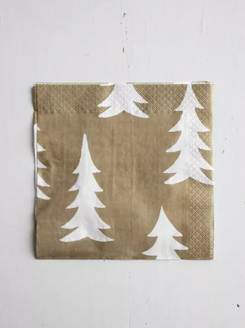 Hovedbilde Servietter Gran Mustard 33x33cm.Fine Little Day