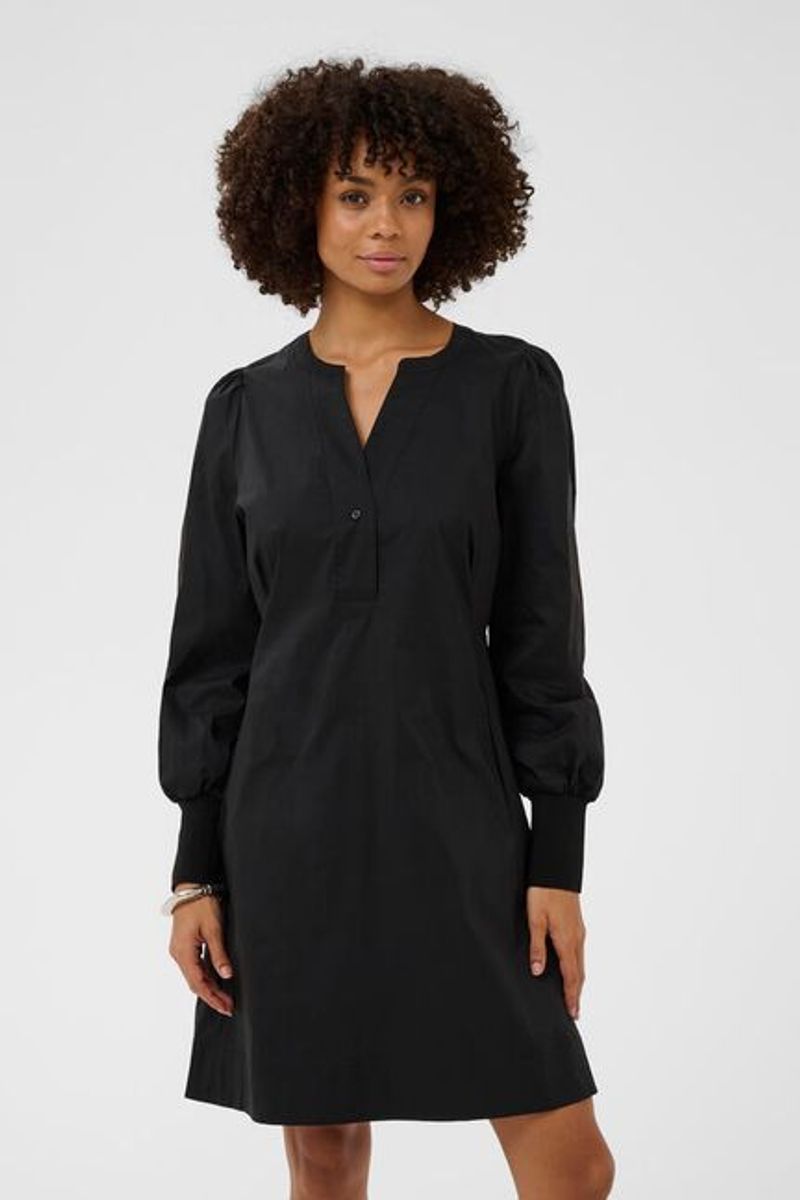 CUzila Antoinett Rib Dress Black/ Culture