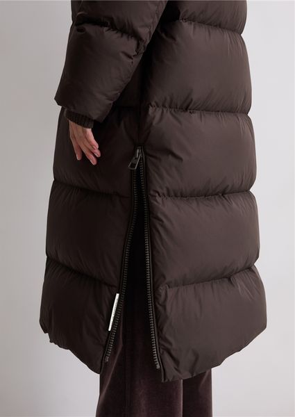 Hovedbilde Puffer down hooded coat dark coffee/ Marc O`polo