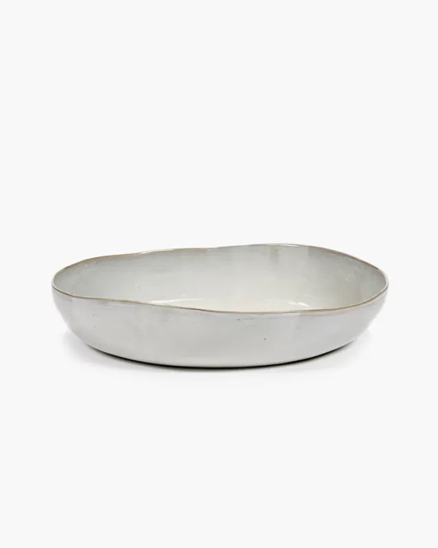 SERVING BOWL L OFF. Hvit. SERAX