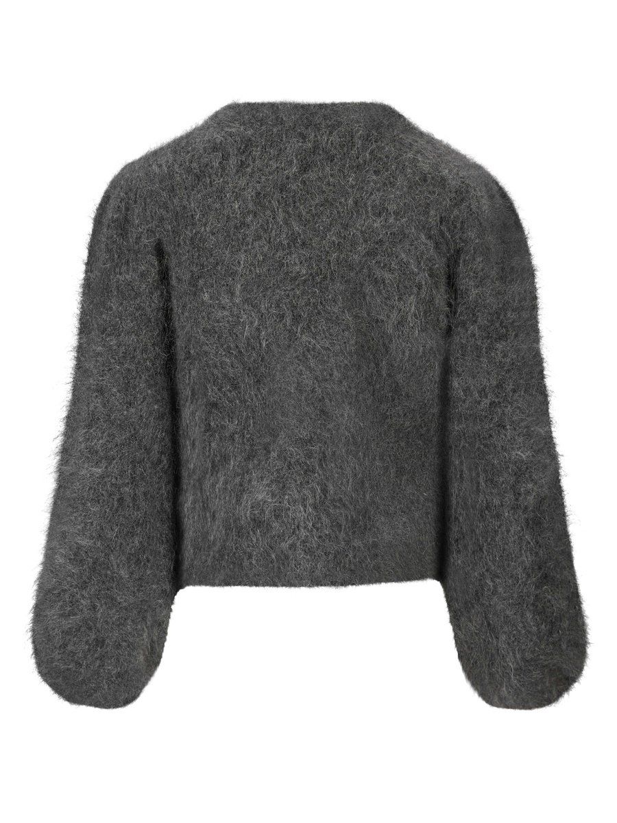 Amelia Chunky Cardigan Charcoal/ Ella&il