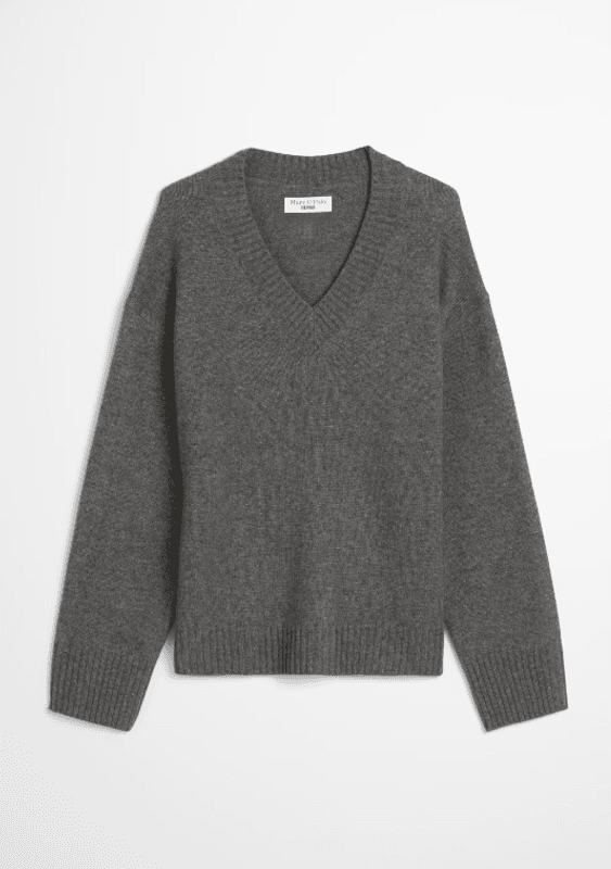 Relaxed V-neck sweater/ Marc O`Polo