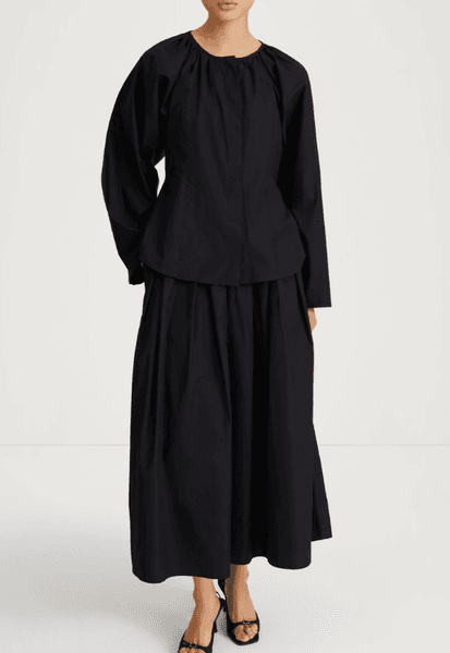 Hovedbilde JUNINA SHIRT - BLACK/ Stylein