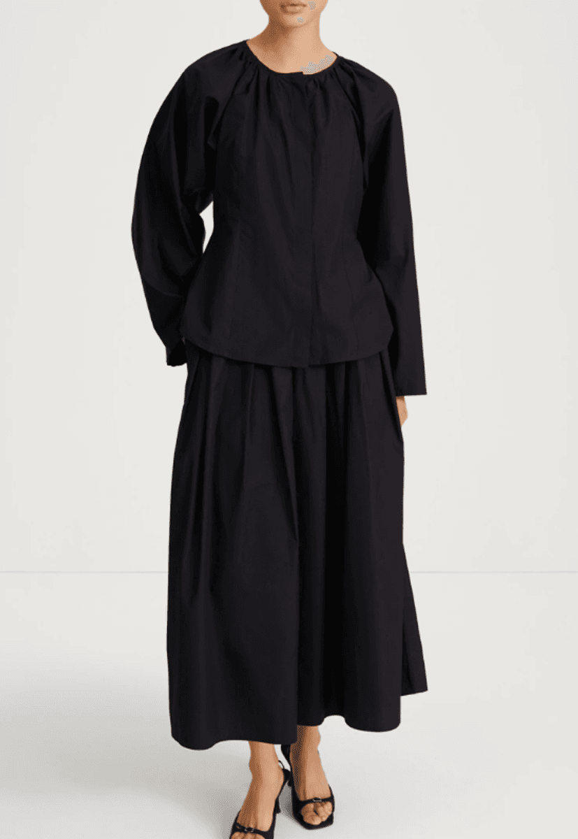 JUNINA SHIRT - BLACK/ Stylein