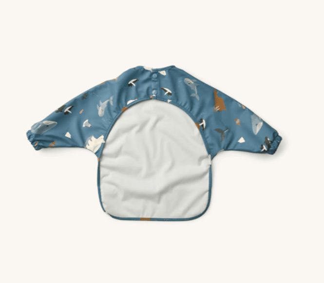 Hovedbilde Merle Printed Cape Bib  Arctic Sea / Ocean view/ ...