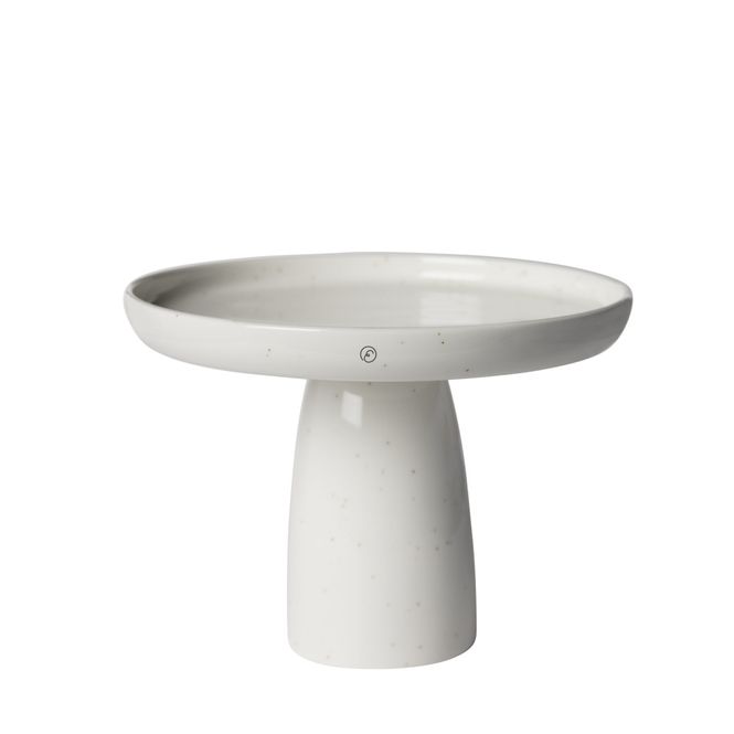 Hovedbilde Kakefat d20 h14,5cm porselen,vanilje/ Ernst