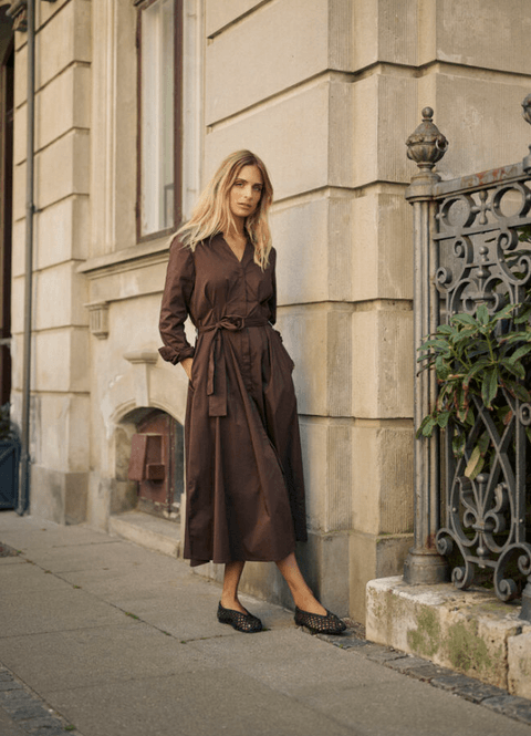 Hovedbilde Culture CUelna Antoinett Dress - Coffee Bean