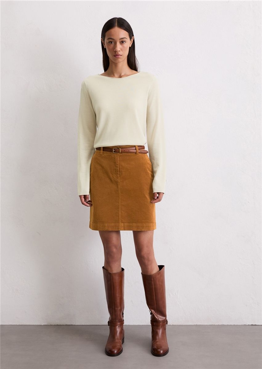 Knitted sweater merino wool natural stone/ Marc O'Polo