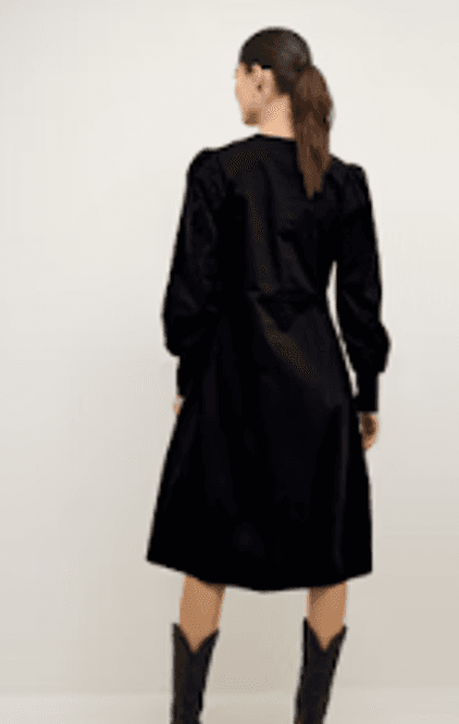 Hovedbilde CUantoinett rib dress black/ Culture