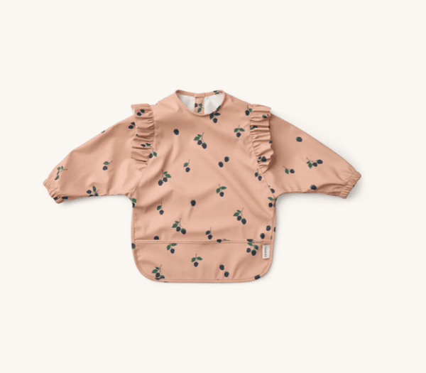 Hovedbilde Merle Ruffle Cape Bib Berry / Pale Tuscany/ ...