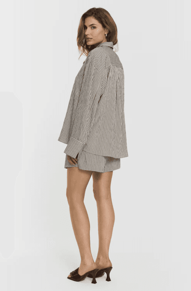 Hovedbilde Alisha Shorts Navy Beige Stripe/ Twist&Tango