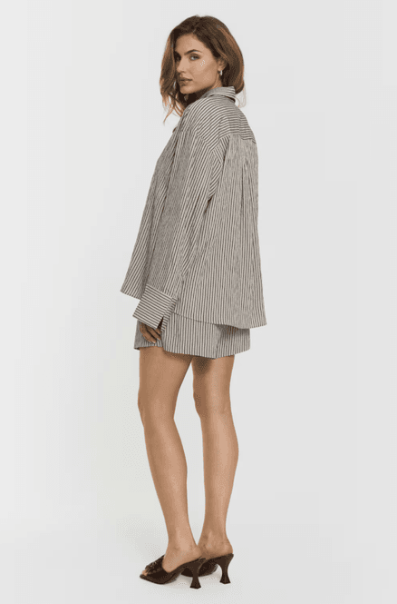 Hovedbilde Alisha Shorts Navy Beige Stripe/ Twist&Tango