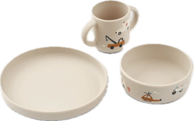 Hovedbilde Barneservice 3 deler.1668 Emergency vehicle / ...