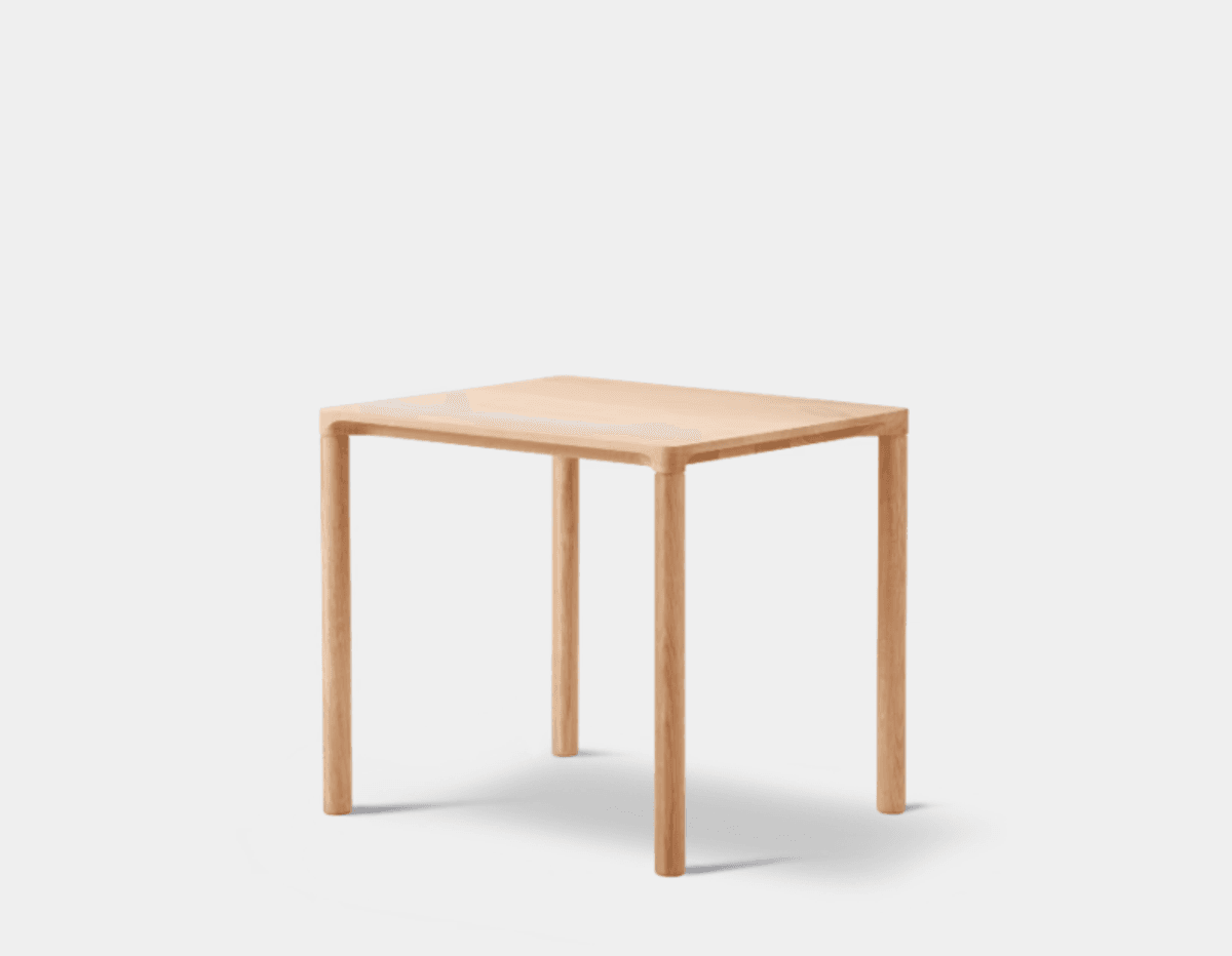 Piloti Wood Coffee Table  Eg lys olie/ Fredericia