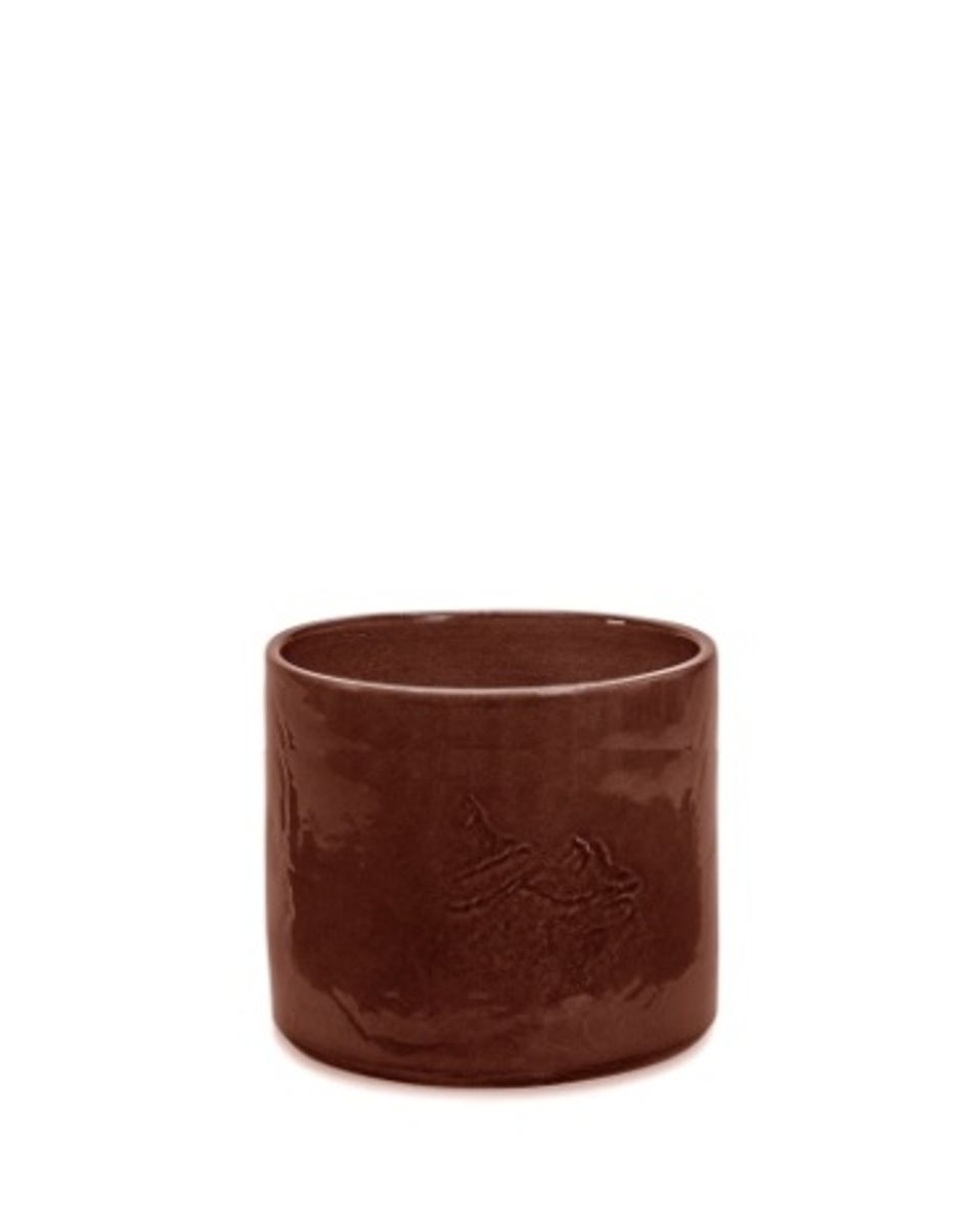Flower Pot 02 Brown Vaso/ Serax