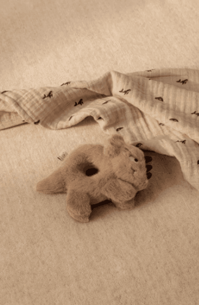 Hovedbilde Lewis Muslin Cloth 2-Pack Mini whale / Sandy/ ...