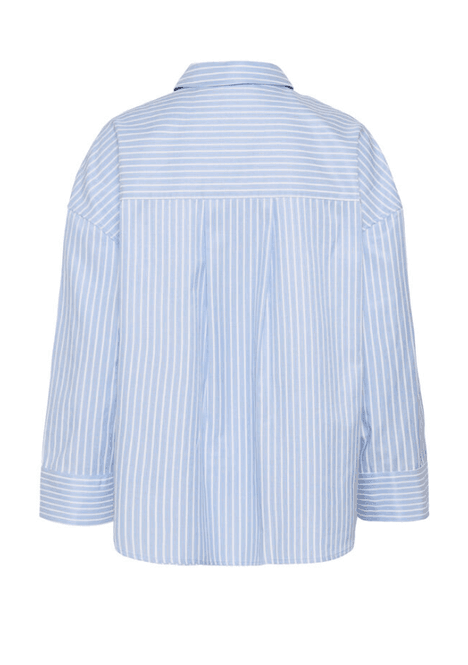 Hovedbilde Culture CUmanga Oversize Shirt - Blue/White ...
