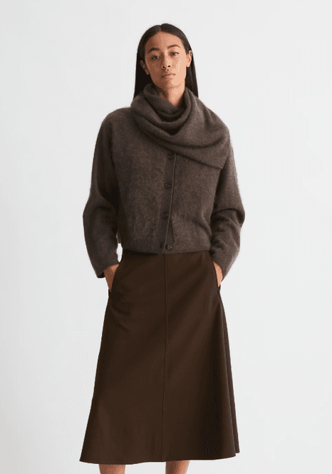 Hovedbilde Marc O`Polo Cozy Cardigan - Burnt Coffee