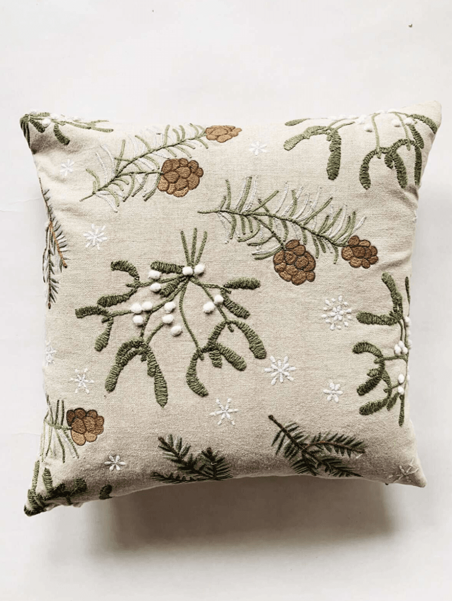 Putetrekk 45×45 cm natur kvist/ Trend