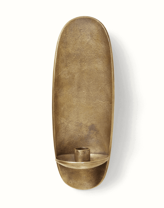Hovedbilde Agapé Wall Candle Holder - Brass finish/ Ferm ...